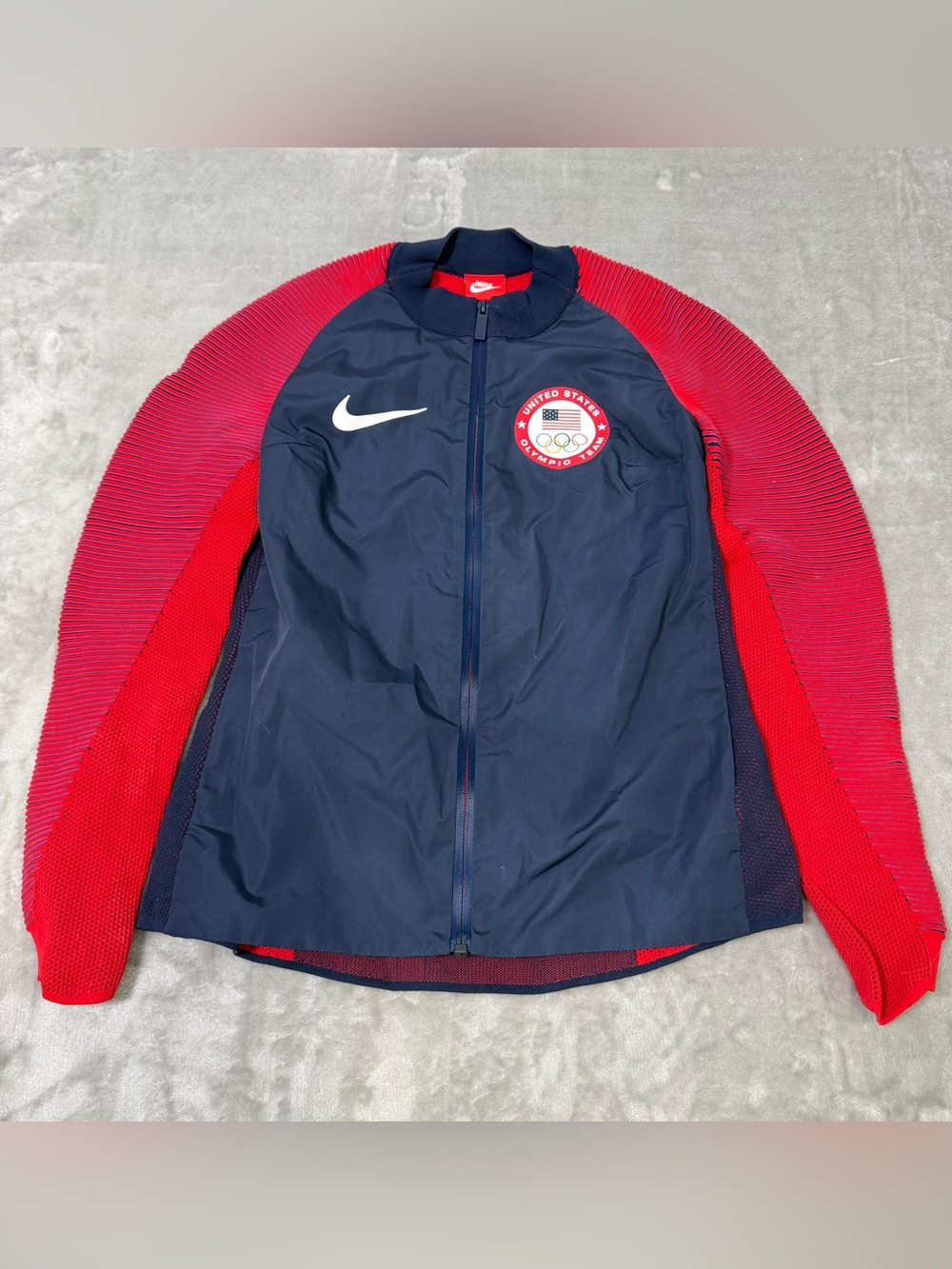 Nike Women's Team USA Dynamic Reveal Knit Tech Jacket 809541-451 Size XS